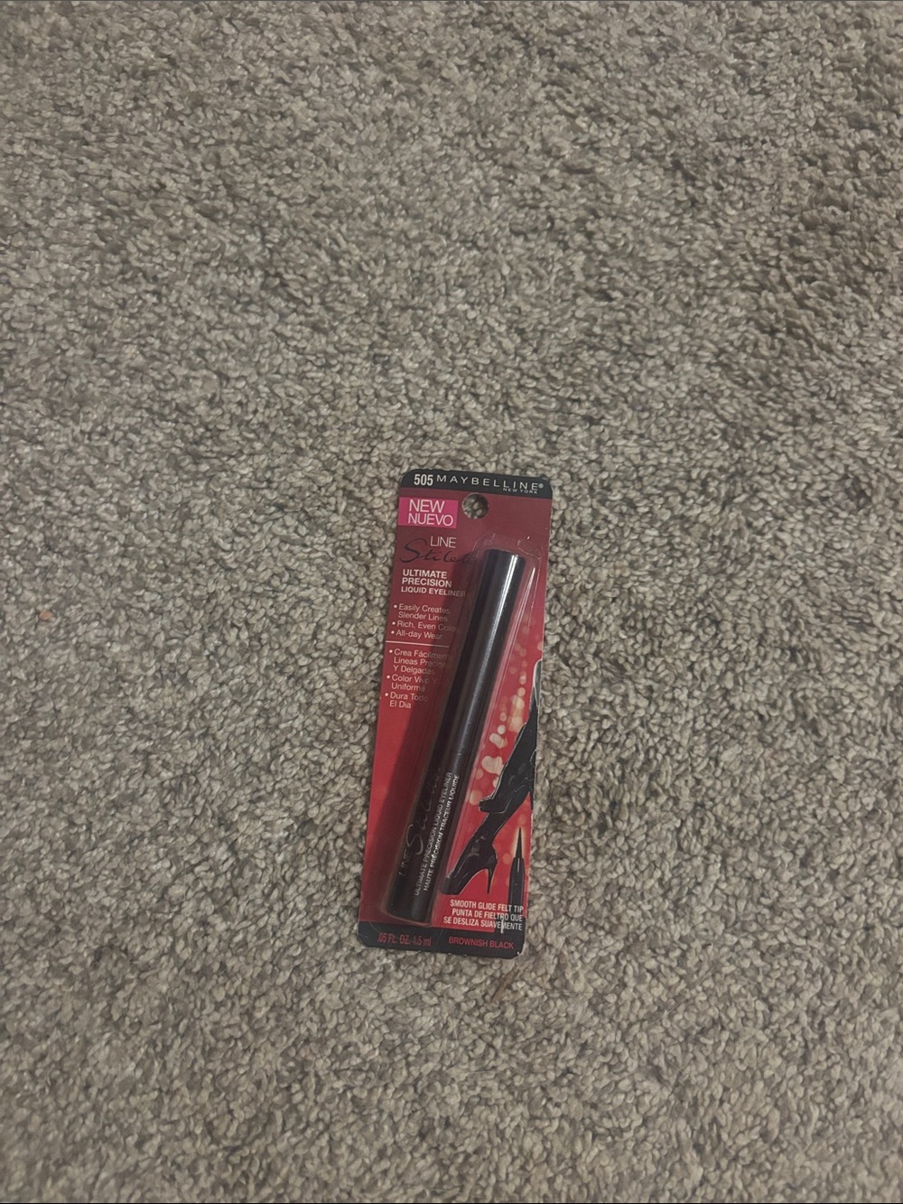 Maybelline Precision Liquid Eyeliner in brownish black